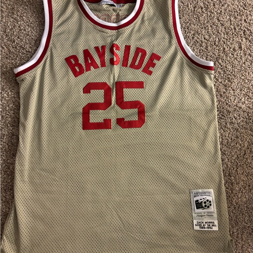 Saved by the bell Zack Morris jersey size xxl